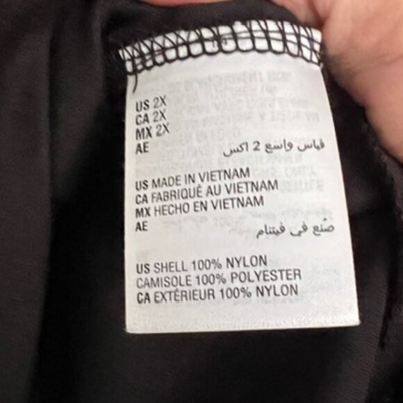 INC International Concepts Womens Layered, Sleeveless Top, Plus Size 2X - Picture 10 of 10